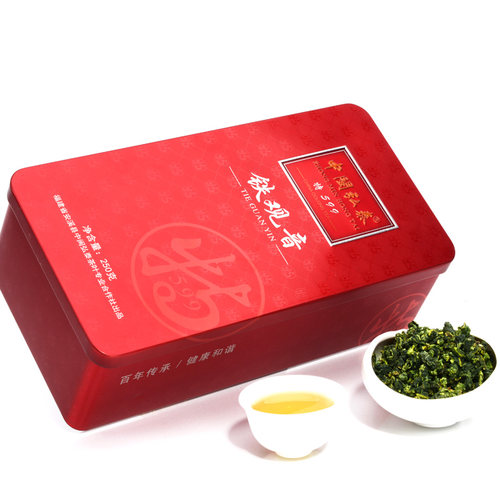 弘泰特599铁观音传统浓香型安溪铁观音 弘泰茶叶乌龙茶礼盒共500g - 图2