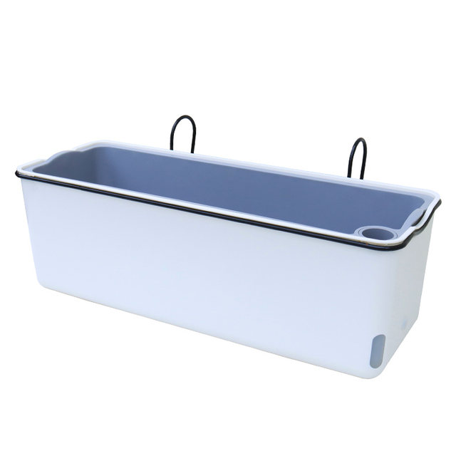 Large lazy balcony rectangular vegetable pot