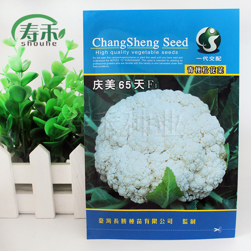 台湾庆美 青梗松花菜 种子种籽孑耐热花菜菜花松散55/65/70/90天