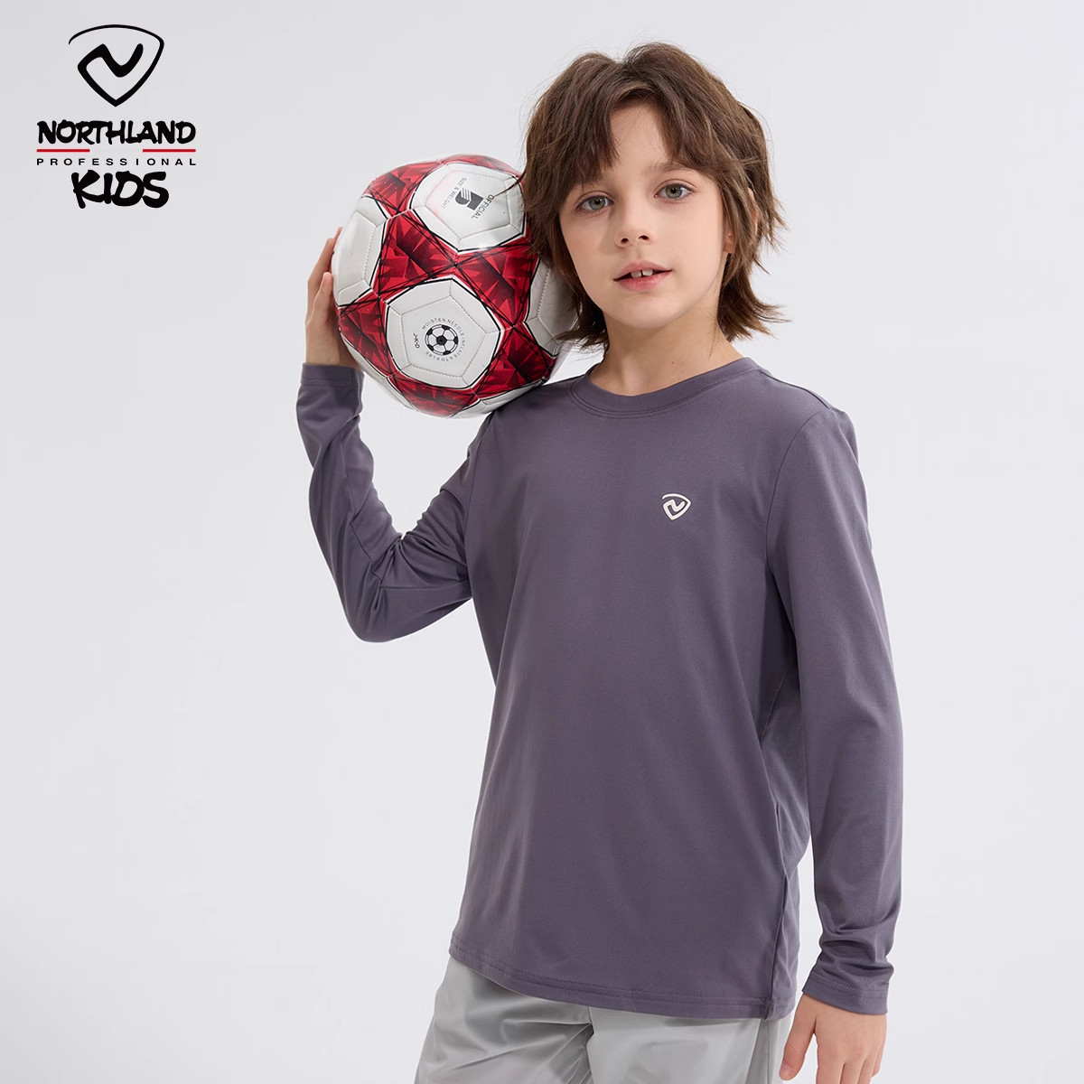 诺诗兰儿童长袖T恤男童女童运动速干上衣中大童训练服透气亲子装,淘宝优惠券,粉丝福利购,淘宝优惠卷