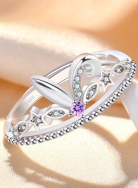 甜美可爱的儿童兔子戒指女孩饰品