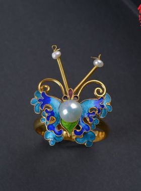 福利，蛾宝版戒指，版汉服配饰