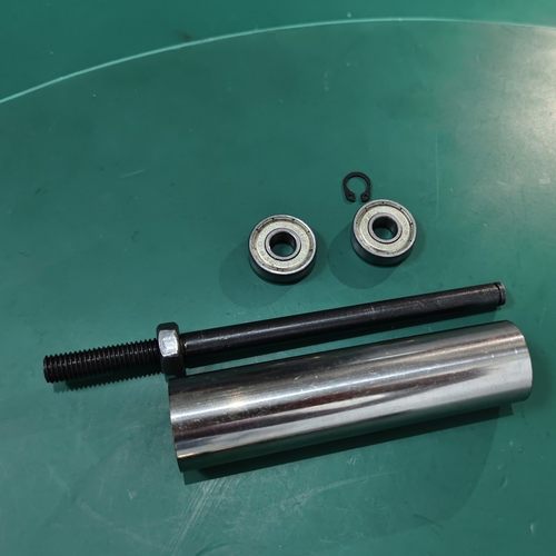 托辊高绞线机导线筒线缆配件过线钢丝筒拉丝筒不锈钢滚筒 - 图3