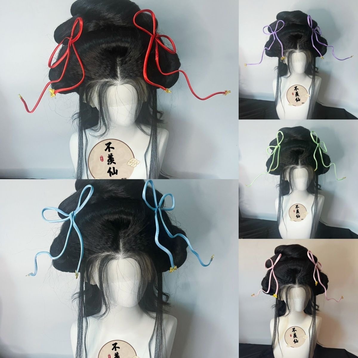 反重力蝴蝶汉服配饰多色仙气红发带cos带百搭蝴蝶结古风造型配饰,淘宝优惠券,粉丝福利购,淘宝优惠卷