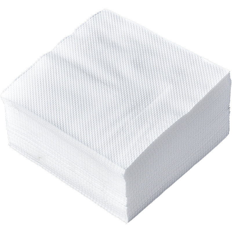 上海商吉230双层本色餐巾纸加厚纸巾酒店餐饮用品抽纸面巾纸小包