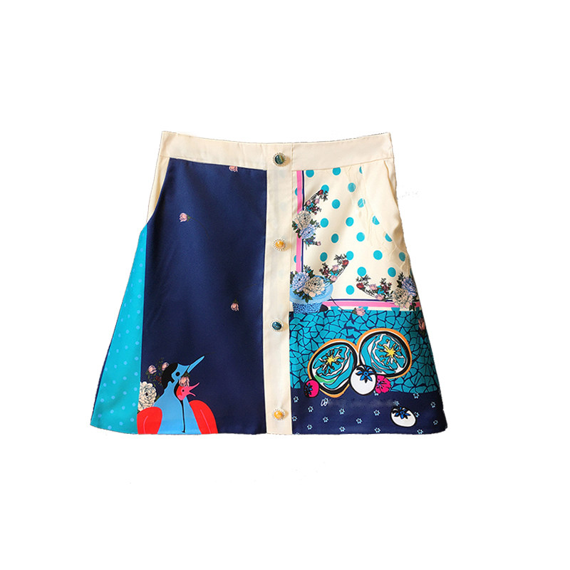 only you2020夏装韩版高腰半身裙 ONLY YOU只有你 定制半身裙