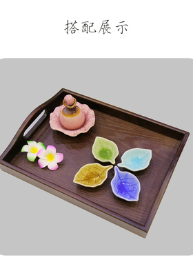 美容院冰裂纹陶瓷精油葫spa摆饰