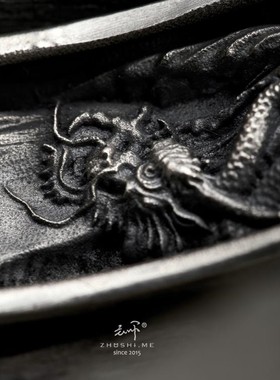 手工雕刻纯银手镯主师925银原创