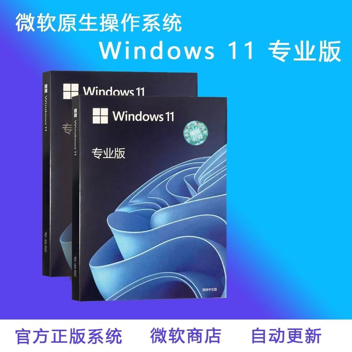 正版Windows11专业版系统u盘彩盒电脑重装win10Pro零售版retail - 图1
