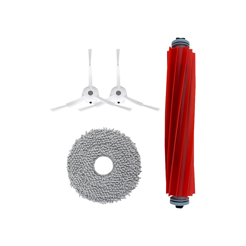 适配石头扫地机器人P10/S/Pro/MAX/PLUS拖布清洁液尘袋滚边刷滤网 - 图3