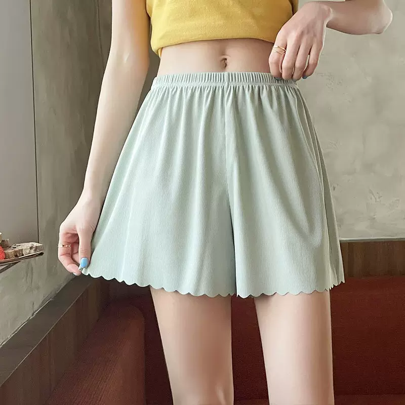 Safe trousers, protective underware, thin summer silk shorts, loose fit