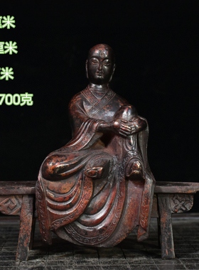 观音佛头黄铜拓金观世音半身像佛首客厅佛堂供奉桌面装饰复古摆件