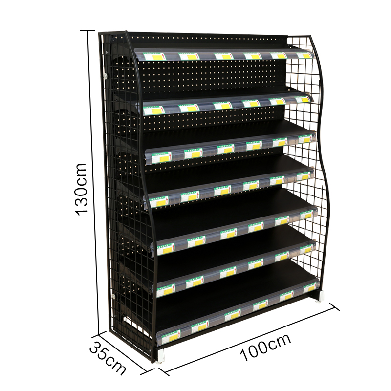 包邮直销超市收银台台前口香糖架小货架端架精致饮料食品陈列架-图3