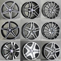 17 17 18 19 19 inch Mercedes Benz spinning modified hub steel ring Applicable c level C200 GLC E200 E grade S GLB