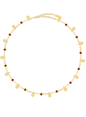 YGL轻奢原创重工水滴气质项链女