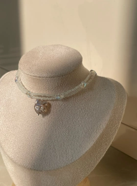 小猫choker手工项链小众设计