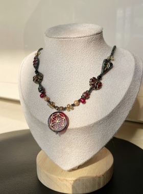 小众手作甜酷风女生项链魔法阵