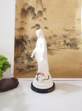 高端33.7CM家庭桌面摆设陶瓷雕像巴西摆件送好友礼品礼物装饰品