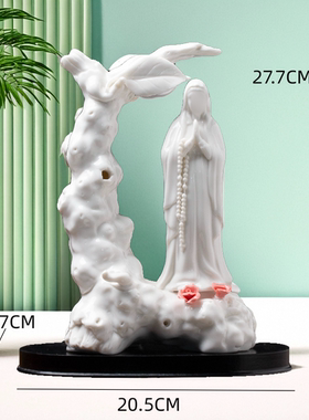 德化白瓷陶瓷装饰品摆件