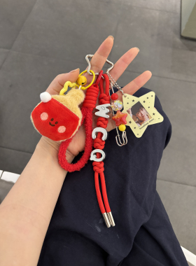 王楚钦乒乓球毛绒字母包挂专属应援物原创设计可定制照片包挂编织