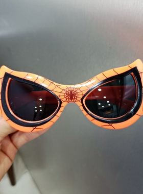 儿童眼镜太阳镜蜘蛛侠男童防晒墨镜宝宝玩具潮酷卡通时尚节日礼物