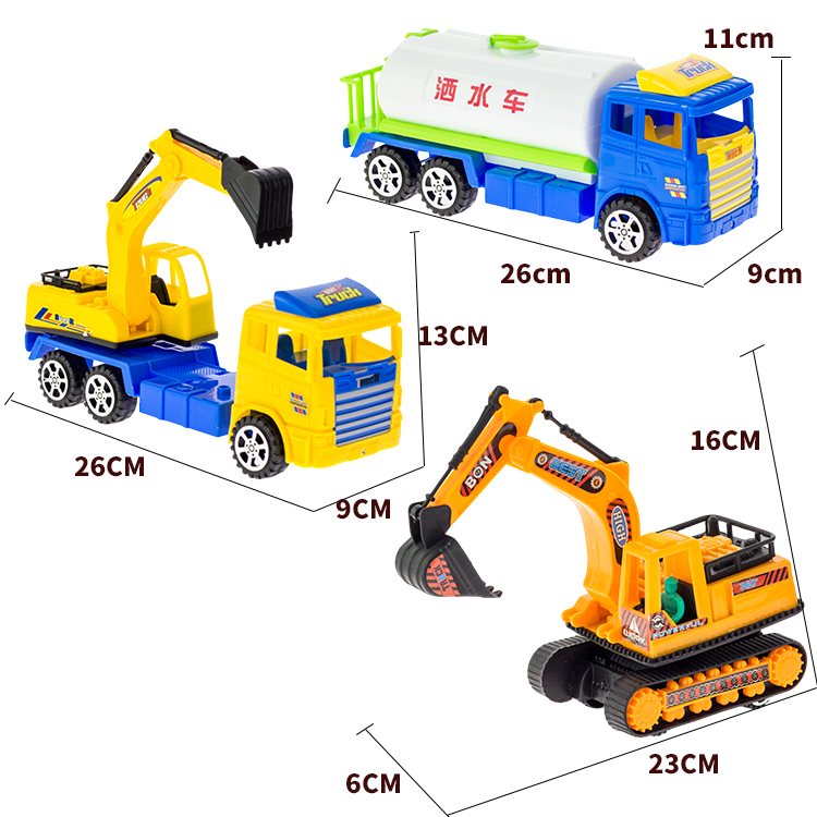 大号挖掘机 工程车玩具车 挖机 地摊货源义乌小礼品儿童玩具批发 - 图3