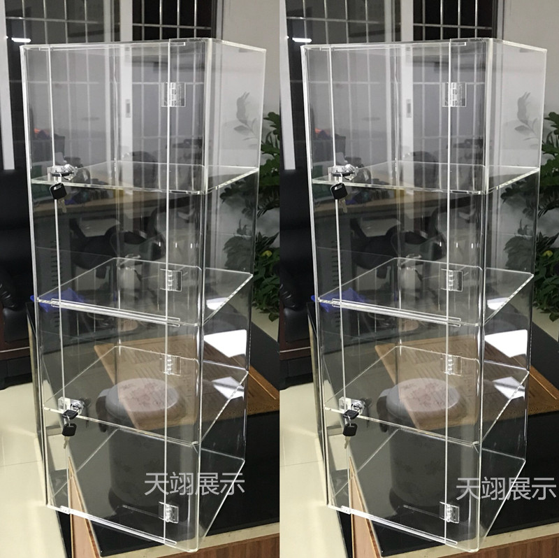 全透明化妆品展示柜玩具模型展示柜亚克力手办乐高收纳柜支持订制,淘宝优惠券,粉丝福利购,淘宝优惠卷