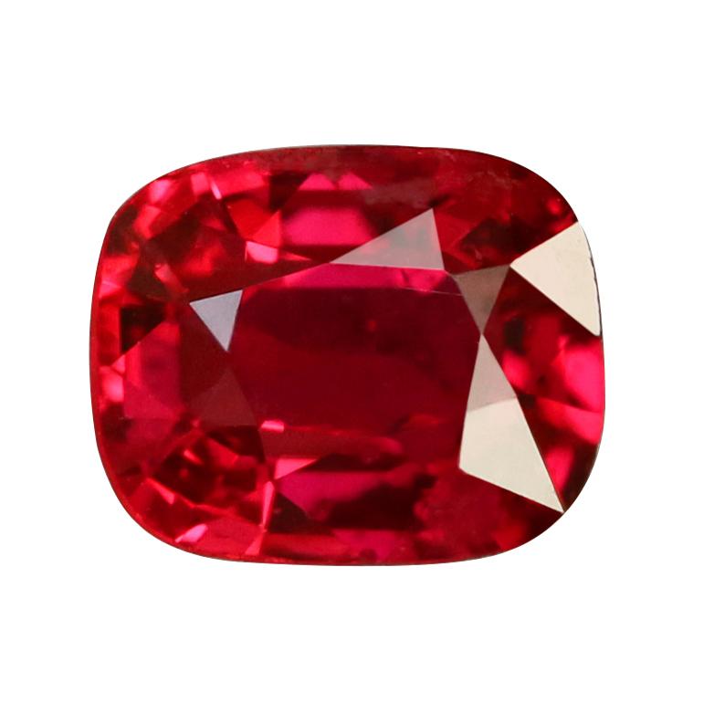 J5绝地武士尖晶缅甸天然无烧裸石18K金高端定制戒指吊坠耳坠手链 - 图3