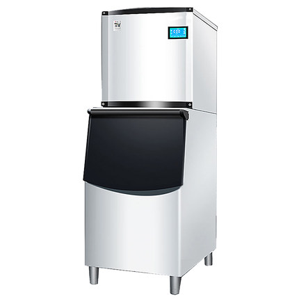 坂汇制冰机商用奶茶店大型250磅300公斤大容量全自动方冰块制作机 - 图3