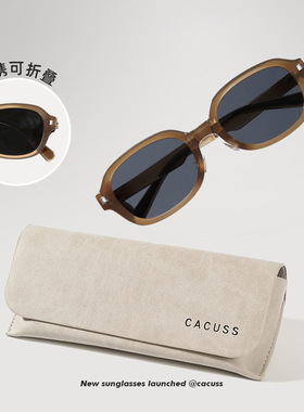 CACUSS墨镜女2025新复古遮阳防晒