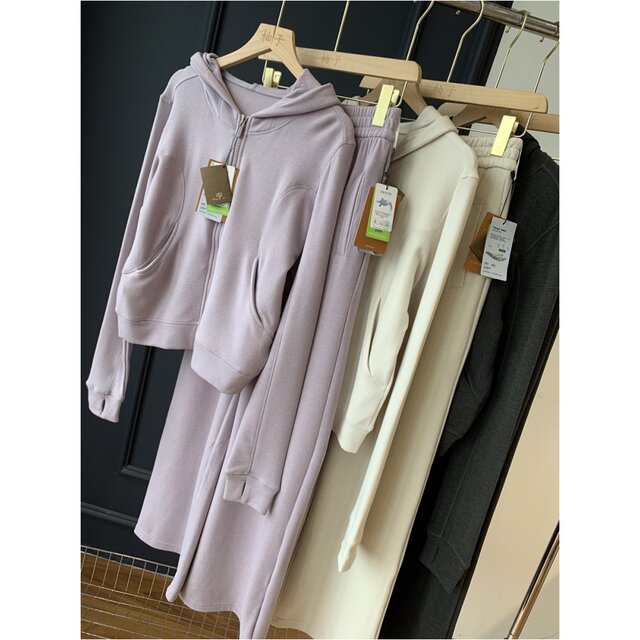 Hooded soft mulberry silk zipper wool jacket