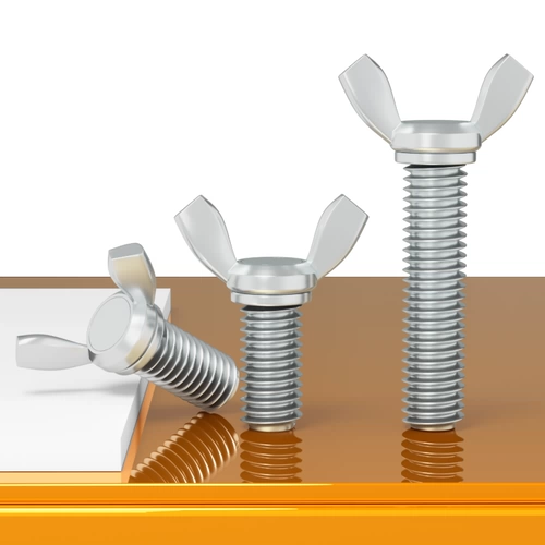 Железная оцинкованная бабочка ручной стройной винтовой диск тип винта yuanbao bolt wint wint m345m6m8m10m12