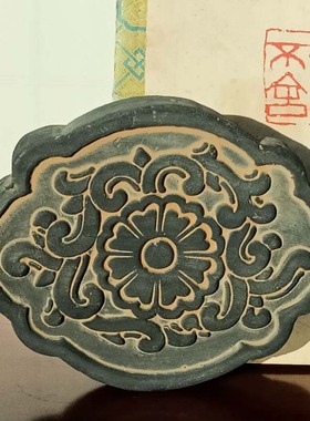 仿古瓦当拓片模具家居博古架摆件