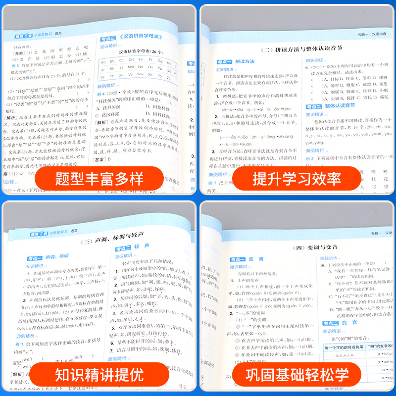 2024新版通城1典小学总复习语文数学英语全套 小升初必刷题人教版小考宝典升学六年级系统总复习知识大全思维专项训练测试题练习册 - 图1