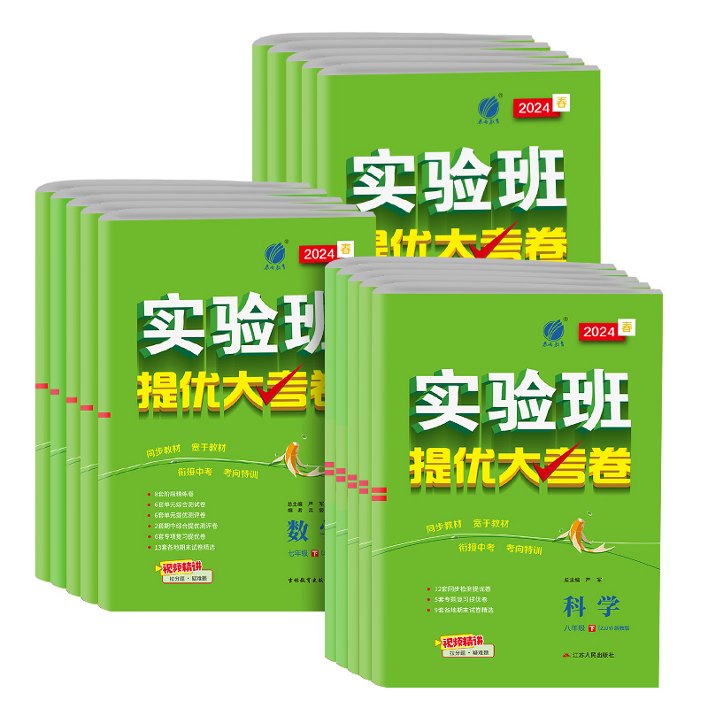 2024实验班提优大考卷初中语文数学英语物理化学中学七年级八九下册人教版苏科译林同步试卷测试卷全套期中期末必刷题库春雨教育 - 图3