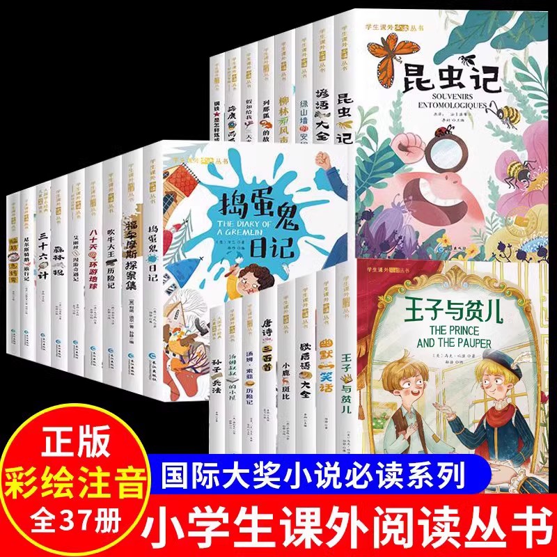 国际获奖小说注音版全套10册20册 一年级阅读课外书必读正版 国际大奖儿童文学系列获奖名著小学生二三年级课外阅读书籍书目