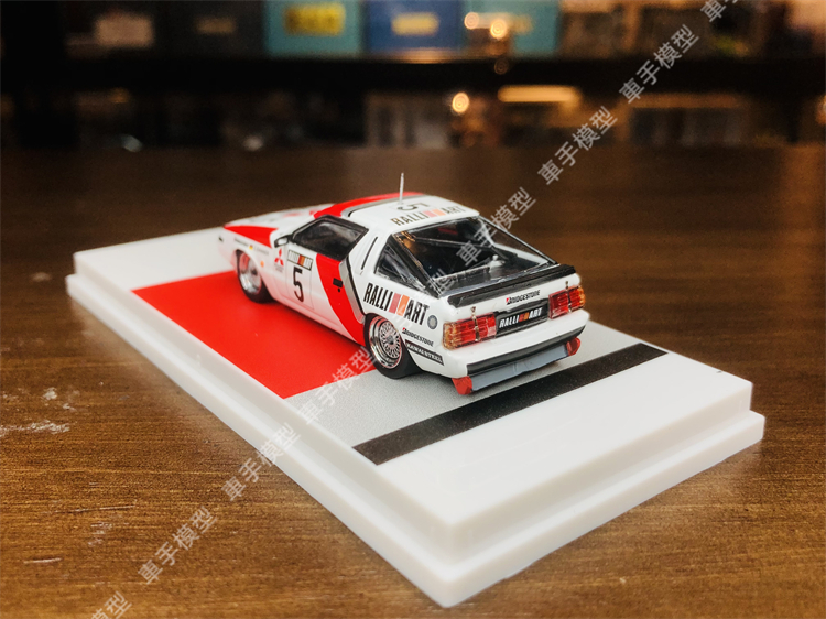 Tarmac Works 1/64三菱Mitsubishi Macau Guia Race合金车模-图3