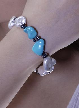 GetEmON原创高级感明星多巴胺小众情侣巴洛克珍珠嘻哈潮手链