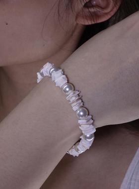 ONBrand【Random Drop 随机选择】天然碎石拼接原创小众设计手链