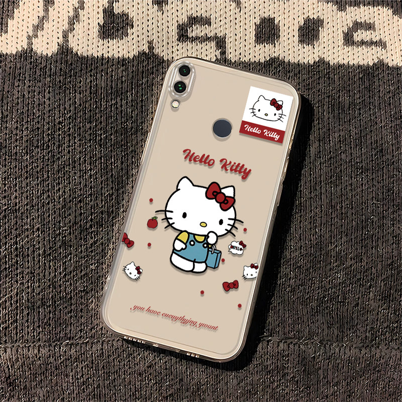 卡通kt猫红米Note7Pro壳透明M1901F7BE全包防摔女可爱套外壳 - 图0