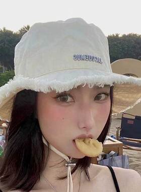 渔夫帽户外日系男女春夏大檐盆帽
