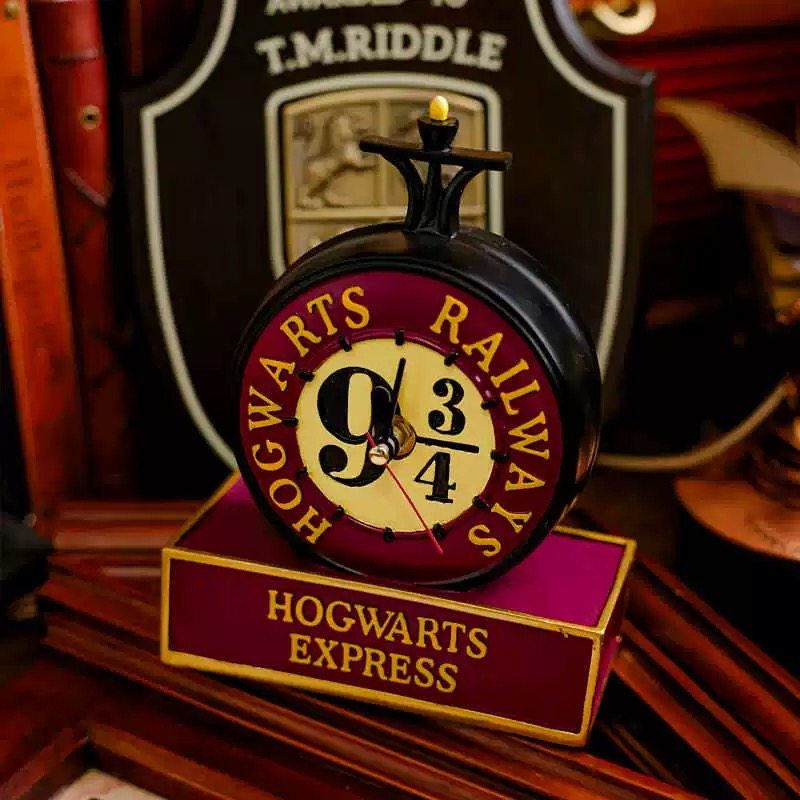 哈利波特周边九又四分之三时钟国王十字车站指示灯箱座钟创意礼物,淘宝优惠券,粉丝福利购,淘宝优惠卷
