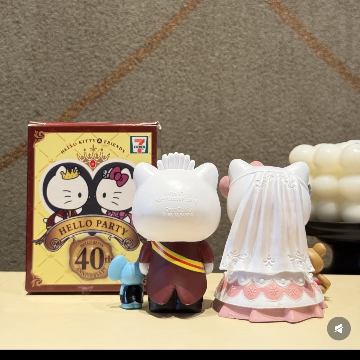 中古Kitty公仔婚礼摆件闺蜜结婚纪念日情人节送礼推荐伴手礼可爱,淘宝优惠券,粉丝福利购,淘宝优惠卷