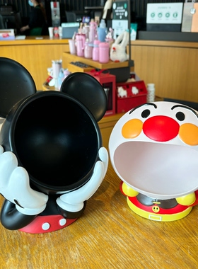 三眼仔收纳摆件钥匙玄关客厅桌面装饰品创意家居可爱卡通置物