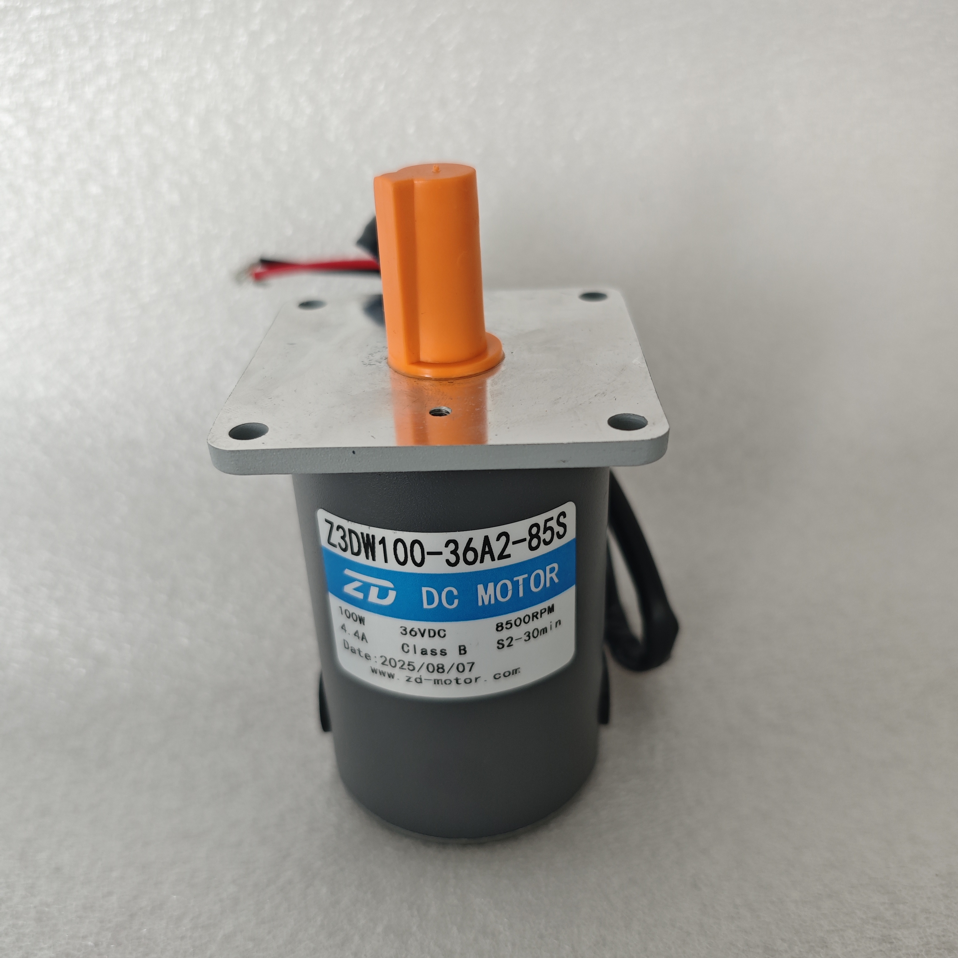 100W36V直流高速光轴电机Z3DW100-36A2-85S 轴非标制行业专用马达 - 图2