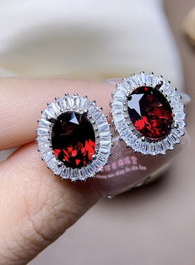 925银戒指吊坠耳钉空托椭圆形8*10 10*12 10*14MM 镶嵌用套装银托