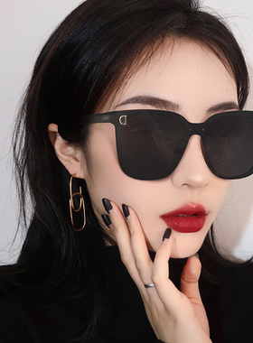 RD太阳镜墨镜女款2025新款防晒防紫外线高级感女士眼镜大框显脸小