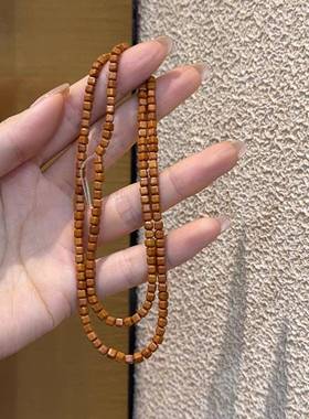 橄榄核隔片半成品直切手串长串配饰diy文玩佛珠时尚配饰品隔珠