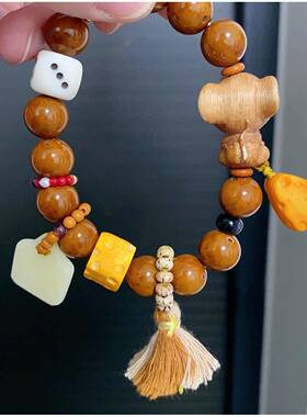 杰瑞吃奶酪紫金鼠手链