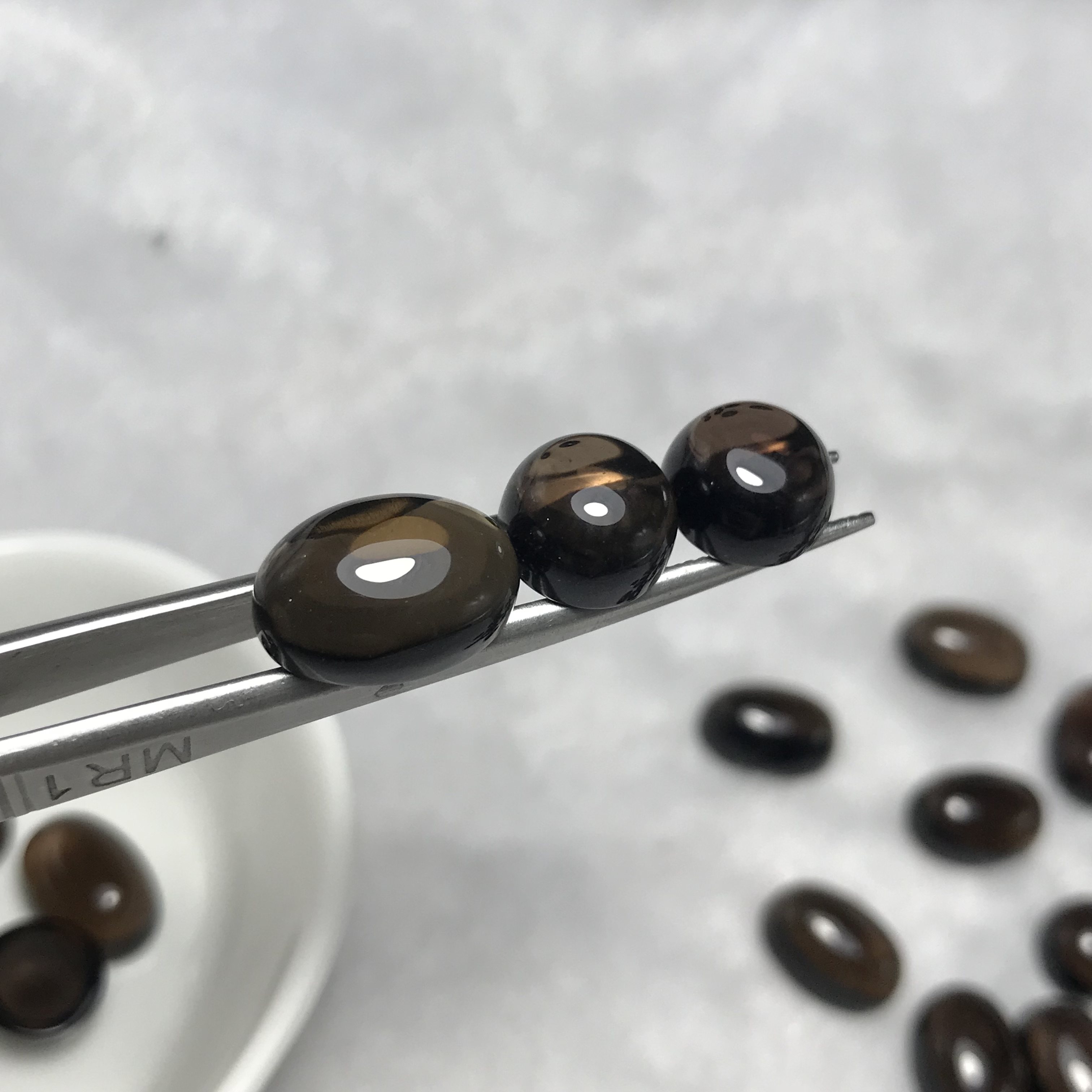 天然茶水晶蛋面椭圆形戒面裸石可镶嵌编绳绕线戒指吊坠耳钉手链,淘宝优惠券,粉丝福利购,淘宝优惠卷